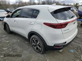 2020 Kia Sportage LX with VIN KNDPMCAC1L7811850, listed as a Copart auction lot 48014715 with 88,267 mi miles and Salvage Title. Bid and sale history available at carsss.com. Image 2.