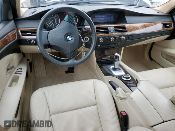 2008 BMW 5 Series 528i with VIN WBANU53588C112681, listed as a Copart auction lot 53535085 with 72,316 mi miles and Salvage Title. Bid and sale history available at carsss.com. Image 8.