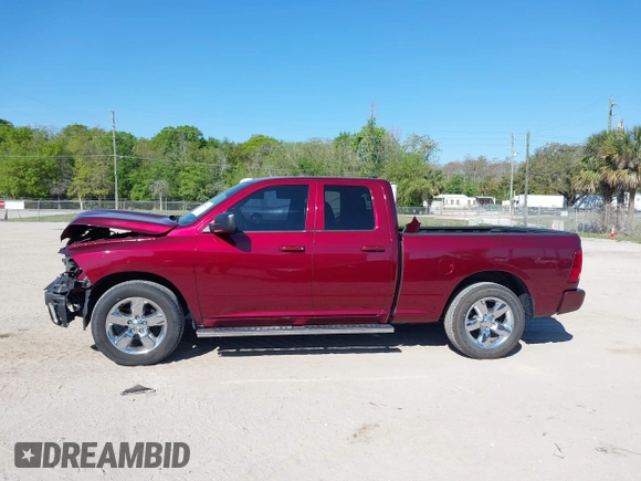 2018 Ram 1500 Express with VIN 1C6RR6FT5JS211385, listed as a IAAI auction lot 41783678 with 56,716 mi miles and . Bid and sale history available at DreamBid. Image 14.