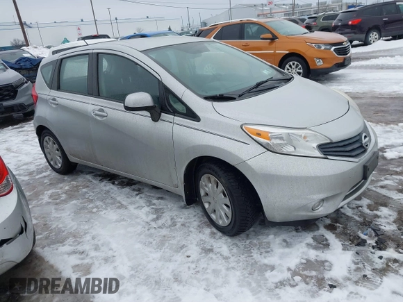 2014 Nissan Note S with VIN 3N1CE2CP8EL367471, listed as a IAAI auction lot 41451652 with 161,616 mi miles and . Bid and sale history available at DreamBid. Image 1.