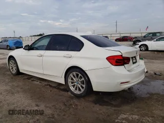 2018 BMW 3 Series 320i with VIN WBA8A9C54JK622857, listed as a Copart auction lot 44143685 with 0 mi miles and Salvage Title. Bid and sale history available at carsss.com. Image 2.