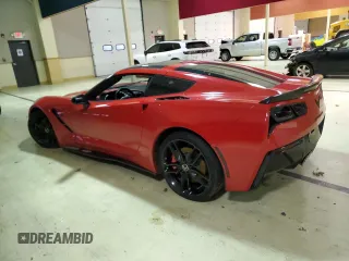 2014 Chevrolet Corvette Z51 3LT with VIN 1G1YL2D78E5100248, listed as a Copart auction lot 86393224 with Not provided miles and Clean title. Bid and sale history available at DreamBid. Image 2.