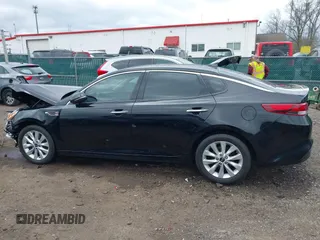 2018 Kia Optima LX with VIN 5XXGT4L31JG240628, listed as a IAAI auction lot 42005706 with 84,418 mi miles and . Bid and sale history available at carsss.com. Image 15.