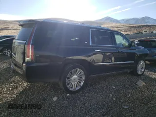 2018 Cadillac Escalade ESV Platinum z VIN 1GYS4KKJXJR136884, wystawiony jako Copart lot #41769395 z przebiegiem Nie podano mil oraz Szkody całkowita. Historia ofert i sprzedaży dostępna na DreamBid. Obrazek 3.