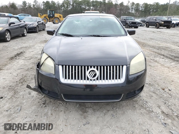 2009 Mercury Milan Premier with VIN 3MEHM08179R617573, listed as a Copart auction lot 44771524 with 161,576 mi miles and Salvage Title. Bid and sale history available at carsss.com. Image 5.