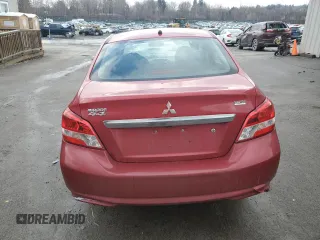 2020 Mitsubishi Mirage G4 SE with VIN ML32F4FJ1LHF09881, listed as a Copart auction lot 46986585 with 70,113 mi miles and Salvage Title. Bid and sale history available at carsss.com. Image 6.
