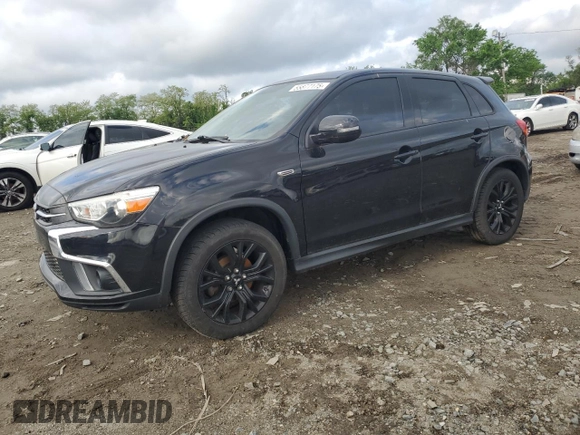 2019 Mitsubishi Outlander ES z VIN JA4AR3AU1KU016081, wystawiony jako Copart lot #55877175 z przebiegiem 97 964 mil mil oraz Czysty tytuł • Clean title. Historia ofert i sprzedaży dostępna na DreamBid. Obrazek 1.