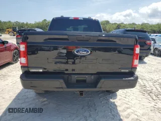 2023 Ford F-150 XL with VIN 1FTEX1EP1PFB25819, listed as a Copart auction lot 46221625 with 20,676 mi miles and Salvage title. Bid and sale history available at DreamBid. Image 6.