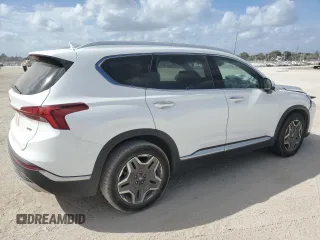 2022 Hyundai Santa Fe Limited with VIN 5NMS44AL2NH455808, listed as a Copart auction lot 45237285 with 51,255 mi miles and Salvage Title. Bid and sale history available at carsss.com. Image 3.