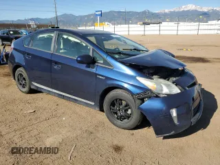 2013 Toyota Prius One with VIN JTDKN3DU8D1698558, listed as a Copart auction lot 53392615 with Not Provided miles and Salvage Title. Bid and sale history available at DreamBid. Image 4.