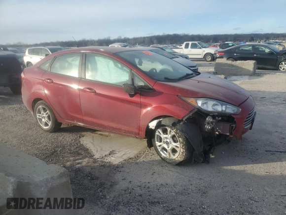2017 Ford Fiesta SE with VIN 3FADP4BJ4HM125852, listed as a Copart auction lot 89337965 with 134,428 mi miles and Salvage Title. Bid and sale history available at DreamBid. Image 4.