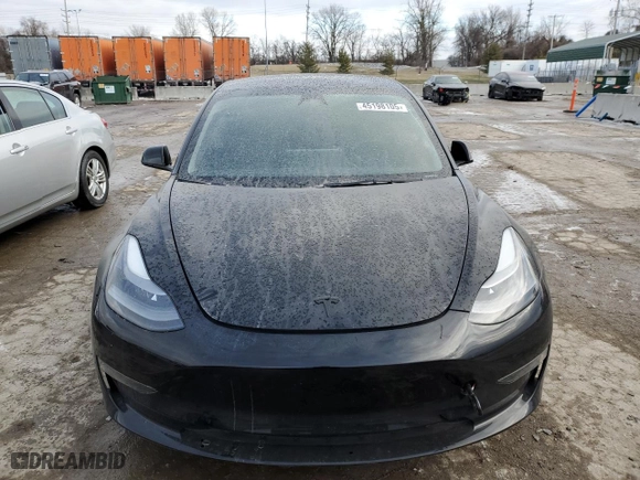 2023 Tesla Model 3 with VIN 5YJ3E1EA3PF573962, listed as a Copart auction lot 45198105 with 40,134 mi miles and Salvage Title. Bid and sale history available at carsss.com. Image 5.