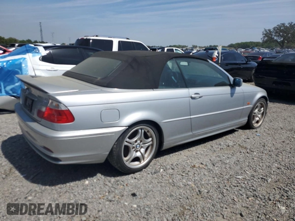 2001 BMW 3 Series 330Ci with VIN WBABS534X1JU84136, listed as a Copart auction lot 49311545 with 141,865 mi miles and Clean Title. Bid and sale history available at carsss.com. Image 3.