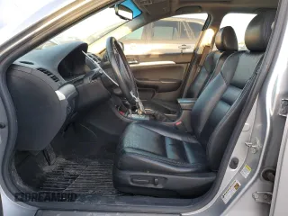 2008 Acura TSX Nav with VIN JH4CL96928C004574, listed as a Copart auction lot 49496135 with 257,168 mi miles and Salvage Title. Bid and sale history available at carsss.com. Image 7.