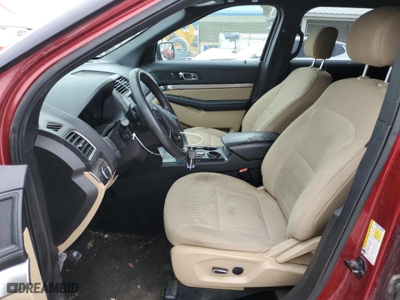 2017 Ford Explorer with VIN 1FM5K7BH1HGE11417, listed as a Copart auction lot 87712695 with NaN miles and Salvage Title. Bid and sale history available at carsss.com. Image 7.