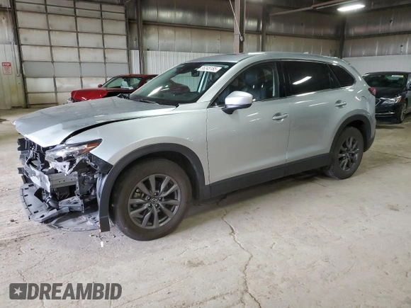 2023 Mazda CX-9 Touring with VIN JM3TCBCY3P0658236, listed as a Copart auction lot 55245185 with 40,391 mi miles and Salvage title. Bid and sale history available at DreamBid. Image 1.