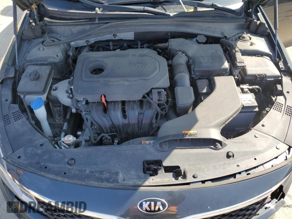 2016 Kia Optima LX with VIN KNAGT4L35G5071417, listed as a Copart auction lot 52211165 with 72,206 mi miles and Salvage Title. Bid and sale history available at carsss.com. Image 12.