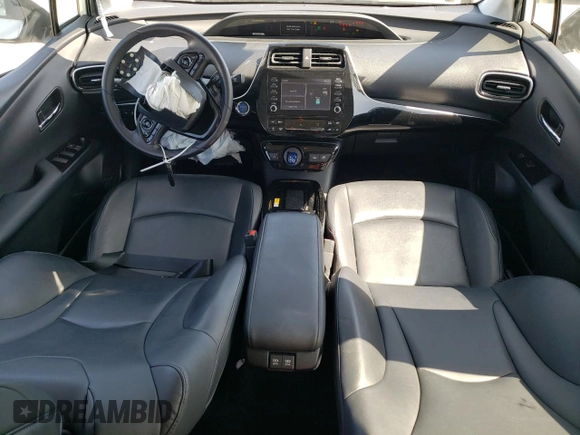 2020 Toyota Prius L Eco with VIN JTDKARFU6L3124832, listed as a Copart auction lot 60941025 with 42,646 mi miles and Salvage title. Bid and sale history available at DreamBid. Image 8.