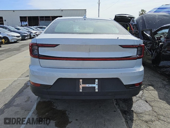 2023 Polestar 2 with VIN YSMEG3KA3PL143983, listed as a Copart auction lot 51378135 with 48,960 mi miles and Clean Title. Bid and sale history available at carsss.com. Image 6.
