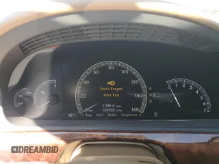 2011 Mercedes-Benz S with VIN WDDNG8GB0BA375333, listed as a Copart auction lot 49381275 with 105,552 mi miles and Salvage Title. Bid and sale history available at carsss.com. Image 9.