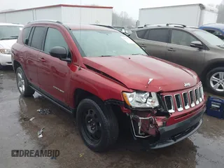 2011 Jeep Compass Limited with VIN 1J4NF5FB5BD169706, listed as a IAAI auction lot 41454128 with 146,267 mi miles. Bid and sale history available at carsss.com. Image 1.