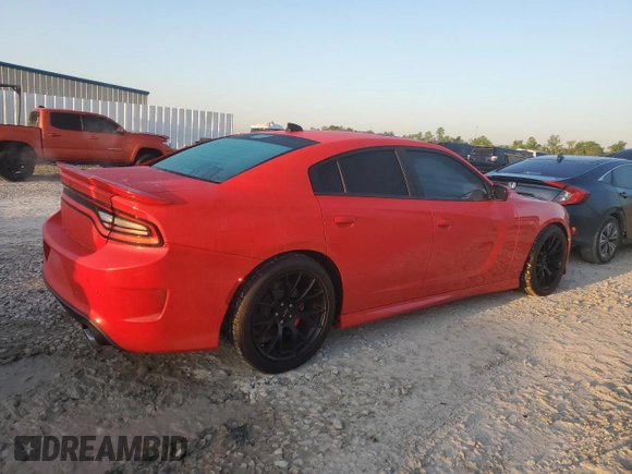 2019 Dodge Charger SRT Hellcat with VIN 2C3CDXL9XKH732885, listed as a Copart auction lot 52597095 with 27,949 mi miles and Salvage Title. Bid and sale history available at DreamBid. Image 3.