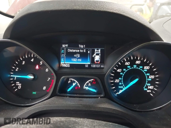 2013 Ford Escape SEL with VIN 1FMCU9HX9DUC84553, listed as a IAAI auction lot 42709368 with 108,107 mi miles and . Bid and sale history available at DreamBid. Image 7.