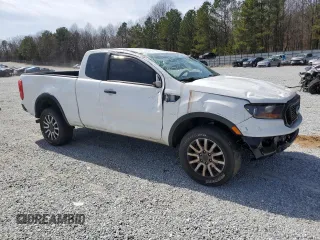 2019 Ford Ranger XL with VIN 1FTER1EHXKLA06339, listed as a Copart auction lot 48296695 with 136,499 mi miles and Salvage Title. Bid and sale history available at carsss.com. Image 4.