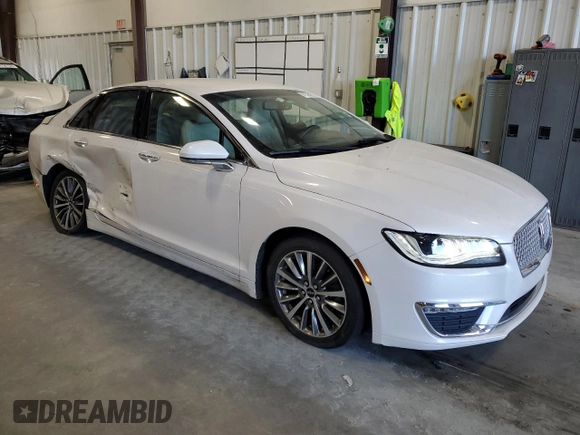 2017 Lincoln MKZ Hybrid Premiere with VIN 3LN6L5KUXHR664795, listed as a Copart auction lot 47325875 with 51,147 mi miles and Salvage Title. Bid and sale history available at carsss.com. Image 4.