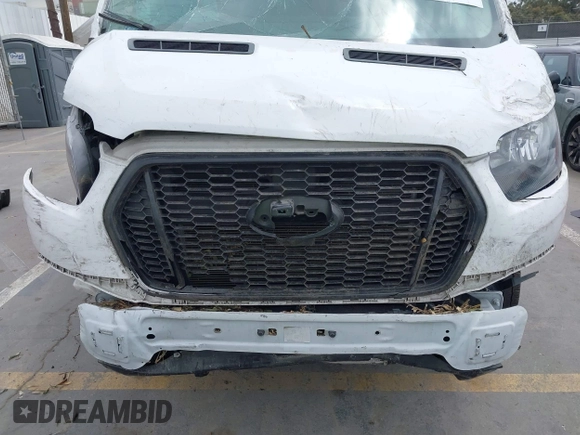 2022 Ford Transit Cargo with VIN 1FTBF4XG3NKA44975, listed as a IAAI auction lot 42161004 with 40,682 mi miles and . Bid and sale history available at DreamBid. Image 12.