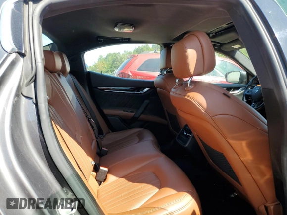 2019 Maserati Ghibli S Q4 GranLusso with VIN ZAM57YTL2K1309855, listed as a Copart auction lot 70747164 with 38,614 mi miles and Salvage Title. Bid and sale history available at carsss.com. Image 10.