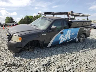 2007 Ford F-150 XL with VIN 1FTRF12247NA08092, listed as a Copart auction lot 53934265 with Not provided miles and Salvage title. Bid and sale history available at DreamBid. Image 1.