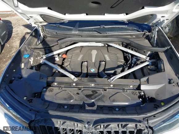 2019 BMW X7 xDrive50i with VIN 5UXCX4C58KLS35656, listed as a IAAI auction lot 41690202 with 91,135 mi miles. Bid and sale history available at carsss.com. Image 10.