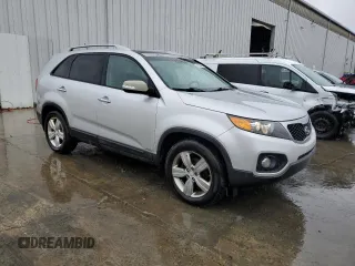 2013 Kia Sorento EX with VIN 5XYKUDA25DG353516, listed as a Copart auction lot 50246635 with 179,441 mi miles and Clean Title. Bid and sale history available at carsss.com. Image 4.