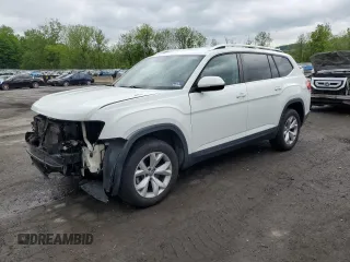 2018 Volkswagen Atlas SE z VIN 1V2KR2CA9JC531081, wystawiony jako Copart lot #56822955 z przebiegiem 87 805 mil mil oraz Szkody całkowita. Historia ofert i sprzedaży dostępna na DreamBid. Obrazek 1.