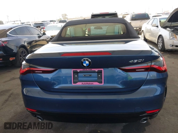 2024 BMW 4 Series 430i с VIN WBA23AT05RCP03975, выставлен на аукционе IAAI как лот 42488080 с пробегом 18 587 миль миль и . История ставок и продаж доступна на DreamBid. Изображение 16.