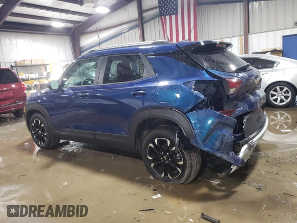 2021 Chevrolet TrailBlazer LT with VIN KL79MPS22MB025914, listed as a Copart auction lot 54783884 with 25,395 mi miles and . Bid and sale history available at DreamBid. Image 2.