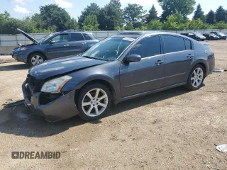 2008 Nissan Maxima SE with VIN 1N4BA41E88C814789, listed as a Copart auction lot 62535565 with 132,219 mi miles and Salvage title. Bid and sale history available at DreamBid. Image 1.