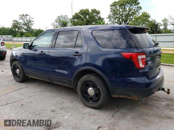 2016 Ford Police Interceptor Utility z VIN 1FM5K8AR2GGC37615, wystawiony jako Copart lot #57084935 z przebiegiem 170 078 mil mil oraz Szkoda całkowita • Salvage title. Historia ofert i sprzedaży dostępna na DreamBid. Obrazek 2.