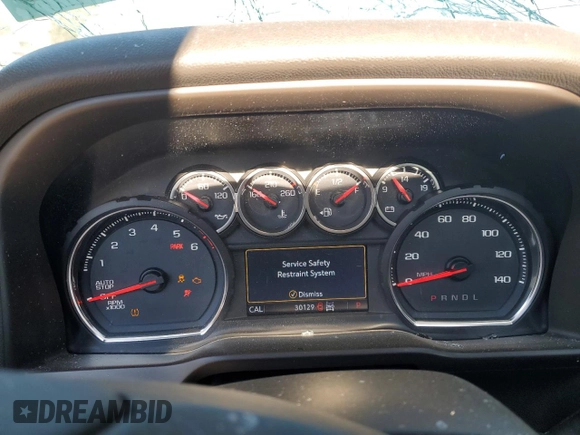 2020 Chevrolet Silverado 1500 LT Trail Boss with VIN 3GCPYFEL9LG319054, listed as a Copart auction lot 86411154 with 30,129 mi miles and Salvage Title. Bid and sale history available at carsss.com. Image 9.