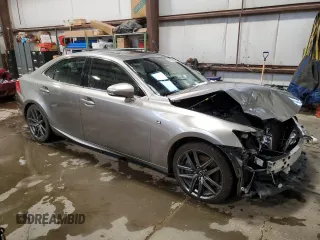 2017 Lexus IS 350 with VIN JTHCE1D25H5014408, listed as a Copart auction lot 88109545 with 63,699 mi miles and Salvage title. Bid and sale history available at DreamBid. Image 4.