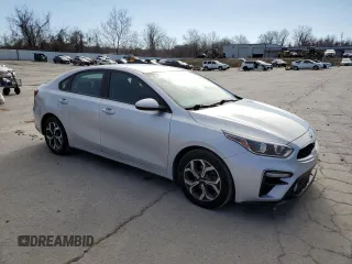 2021 Kia Forte LXS with VIN 3KPF24AD9ME331976, listed as a Copart auction lot 48934035 with 87,134 mi miles and Salvage Title. Bid and sale history available at carsss.com. Image 4.