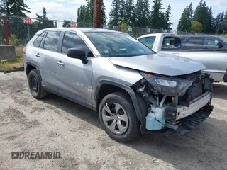2022 Toyota RAV4 LE with VIN 2T3H1RFV0NC185288, listed as a IAAI auction lot 42602785 with 63,658 mi miles and . Bid and sale history available at DreamBid. Image 1.