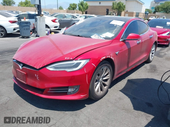 2017 Tesla Model S 60 z VIN 5YJSA1E18HF178698, wystawiony jako IAAI lot #42627397 z przebiegiem 87 301 mil mil oraz . Historia ofert i sprzedaży dostępna na DreamBid. Obrazek 19.