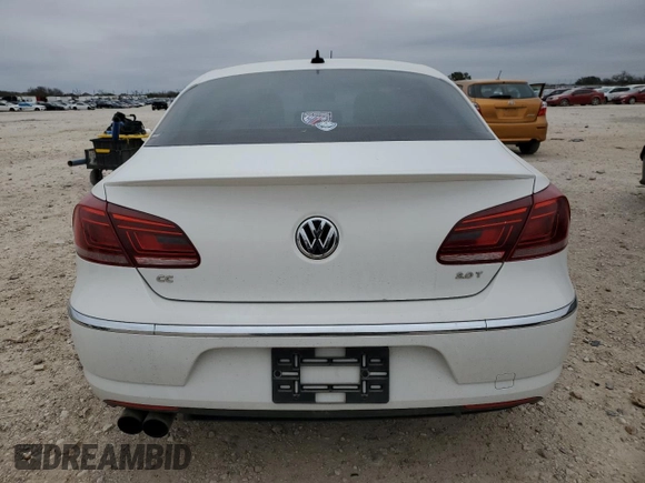 2013 Volkswagen CC Lux with VIN WVWRP7AN7DE549693, listed as a Copart auction lot 89004315 with 93,784 mi miles and Salvage Title. Bid and sale history available at carsss.com. Image 6.