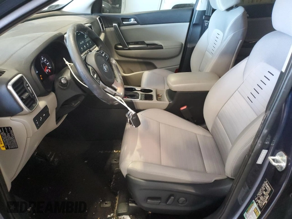 2022 Kia Sportage LX with VIN KNDPMCAC2N7965440, listed as a Copart auction lot 46082405 with 44,592 mi miles and Salvage Title. Bid and sale history available at DreamBid. Image 7.