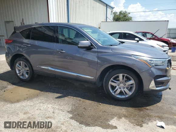2020 Acura RDX w/Advance Pkg with VIN 5J8TC2H73LL041101, listed as a Copart auction lot 67261674 with 0 mi miles and Non Repairable. Bid and sale history available at carsss.com. Image 4.