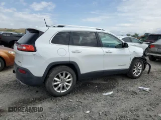 2016 Jeep Cherokee Limited with VIN 1C4PJMDS8GW106153, listed as a Copart auction lot 55576545 with 129,836 mi miles and Salvage title. Bid and sale history available at DreamBid. Image 3.