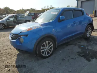 2011 Nissan Juke SV with VIN JN8AF5MVXBT027430, listed as a Copart auction lot 75696204 with 151,223 mi miles and Salvage Title. Bid and sale history available at carsss.com. Image 1.