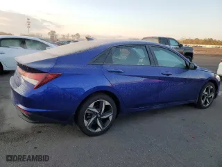 2023 Hyundai Elantra SEL with VIN KMHLS4AGXPU559807, listed as a Copart auction lot 42482265 with 15,648 mi miles and Salvage Title. Bid and sale history available at carsss.com. Image 3.